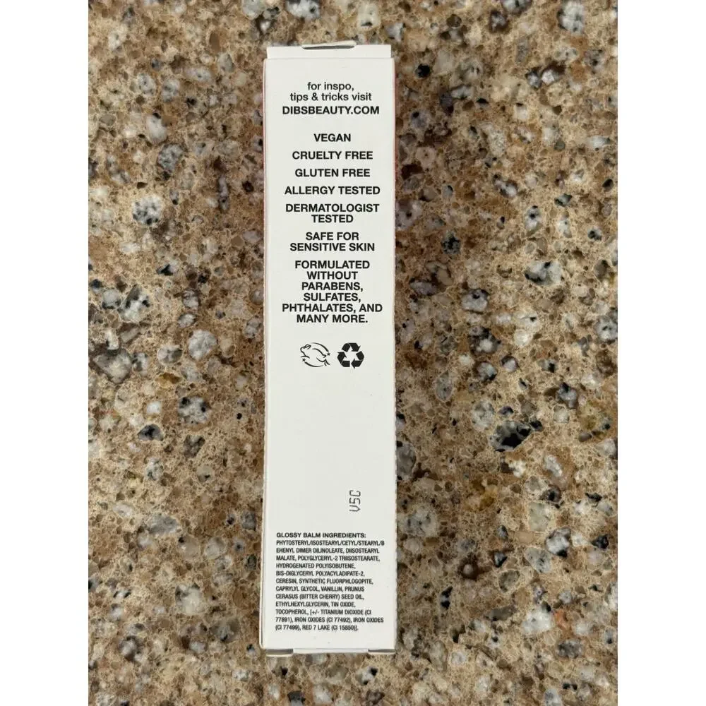 Dibs Go To Glossy Balm, Effortless Pink 0.2 fl oz